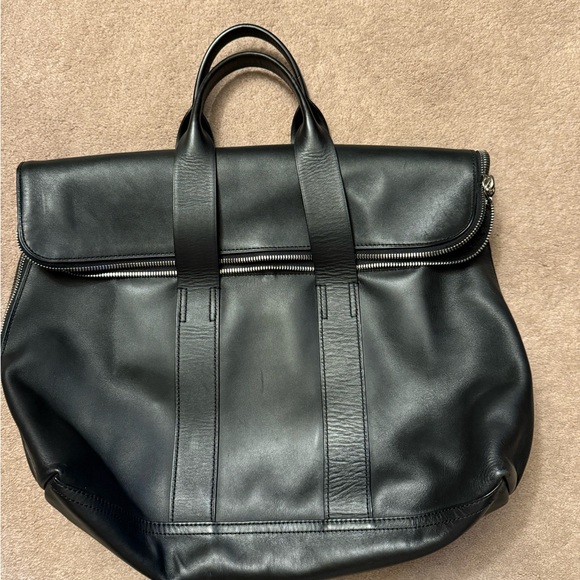 3.1 Phillip Lim 31 Hour Tote Bag black great condition - Picture 3 of 9